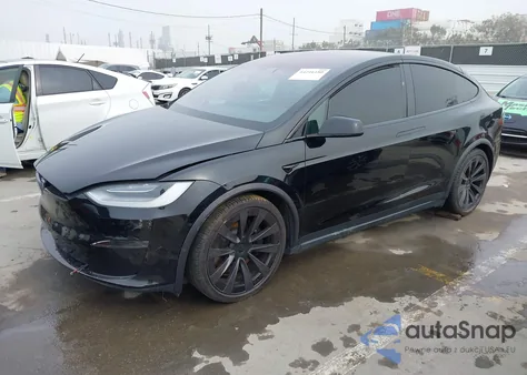 2022 Tesla Model X Dual Motor All-Wheel Drive from USA, damaged, VIN 7SAXCBE54NF328636